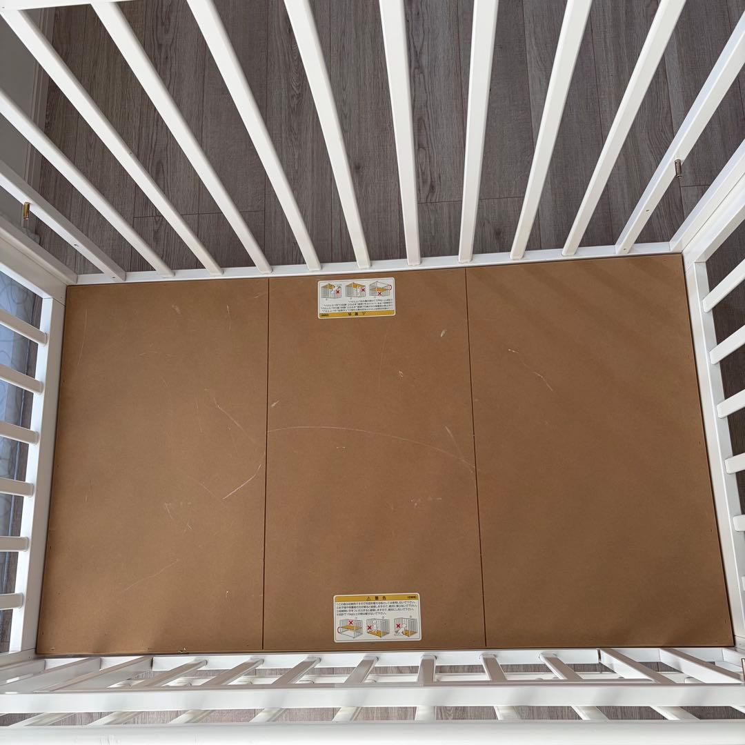 カトージ　ベビーベッド　タチベッド（ホワイトF）⭐︎