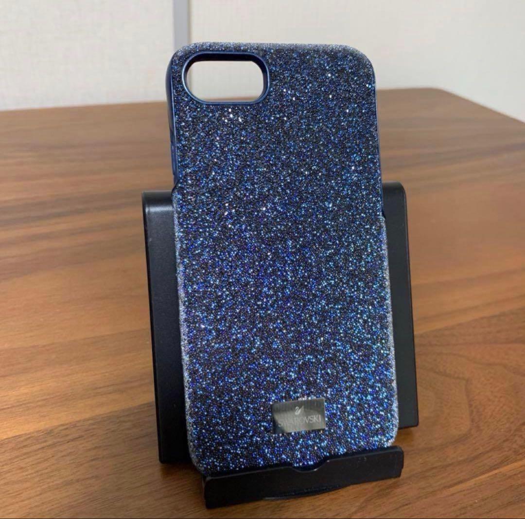 iPhone7 ゴールド　128GB スワロフスキーケース付き