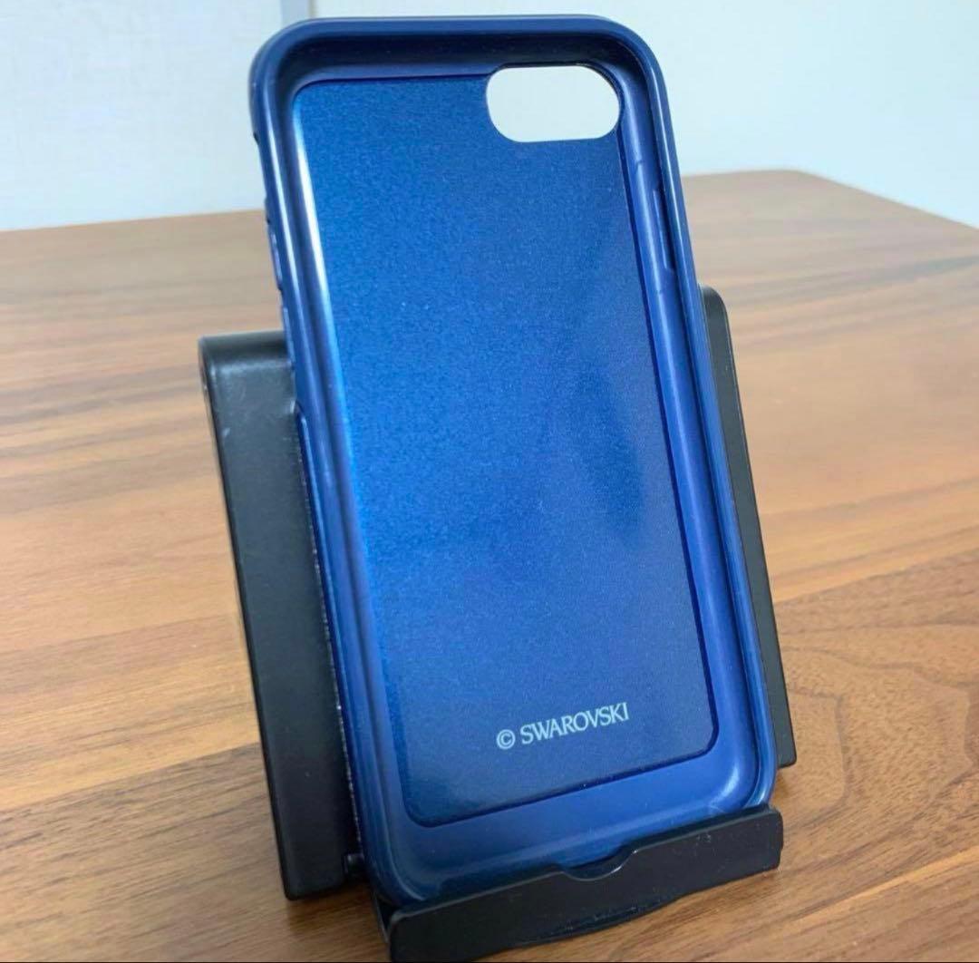 iPhone7 ゴールド　128GB スワロフスキーケース付き