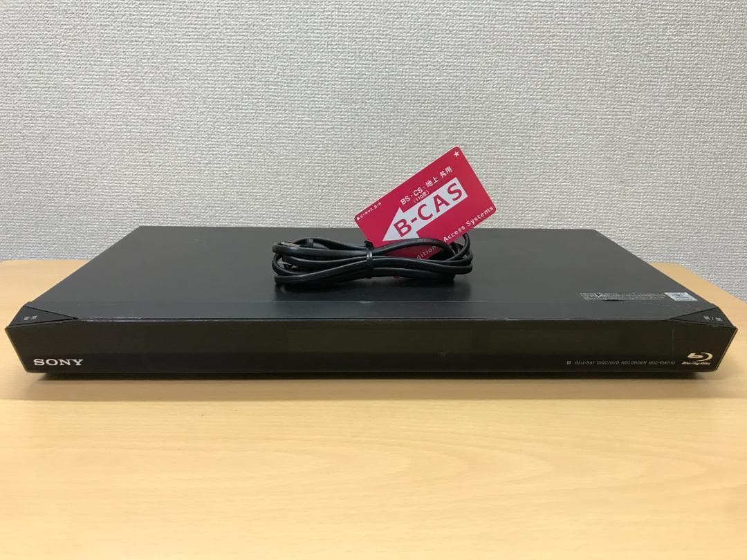 ソニー ブルーレイレコーダー 「BDZ-EW510」 動作品