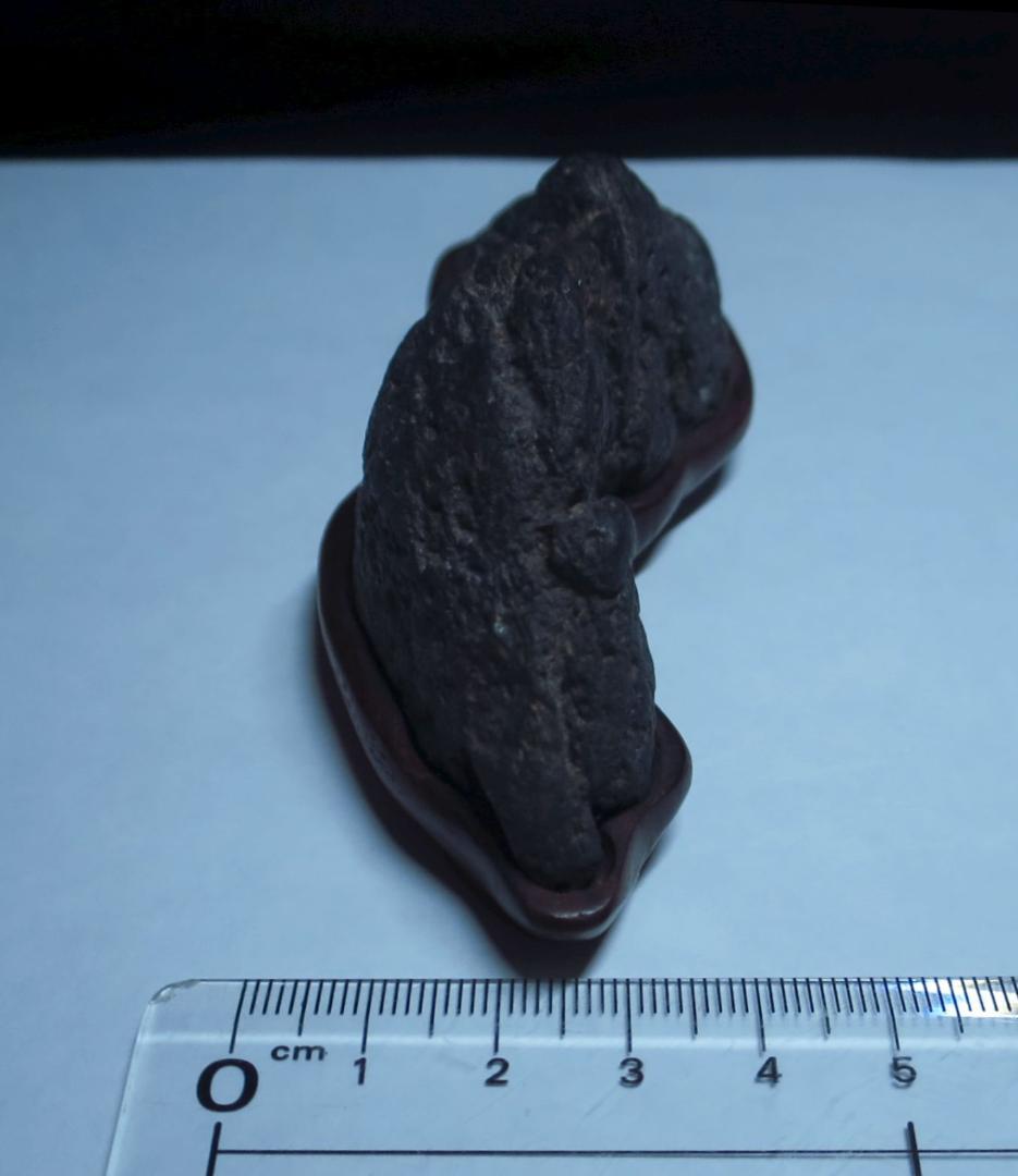 遠山石　滝石　　小品盆栽　水石