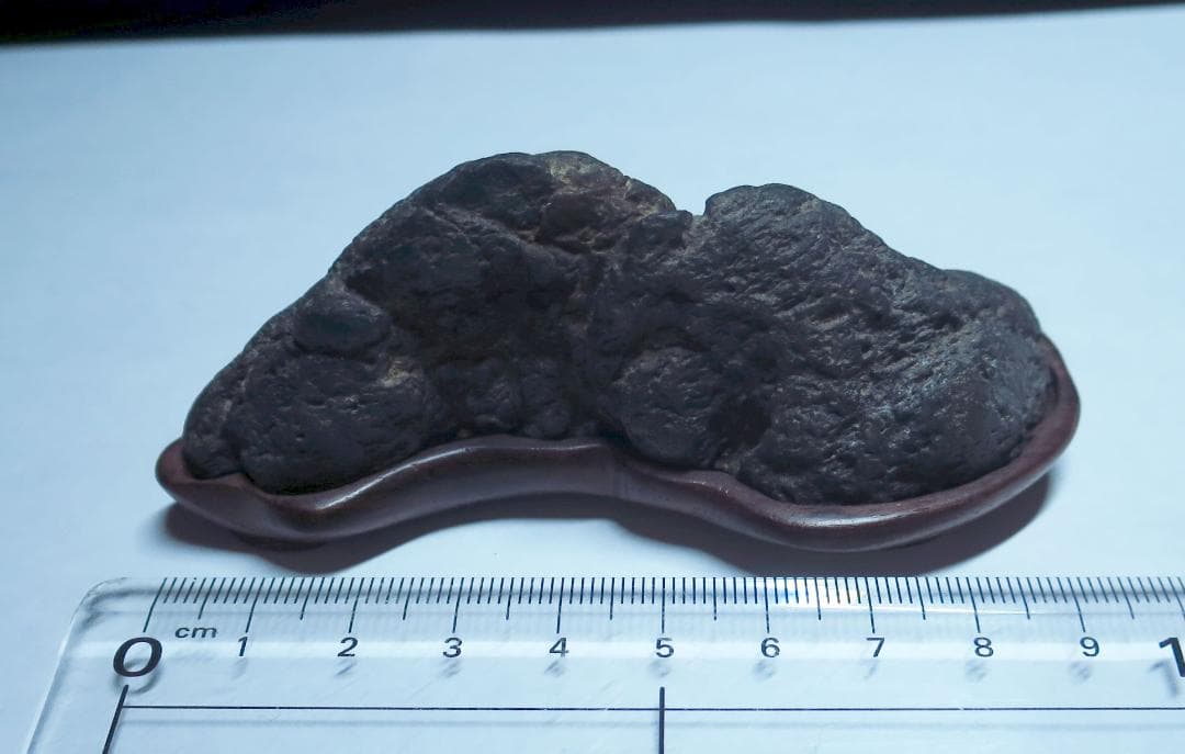 遠山石　滝石　　小品盆栽　水石