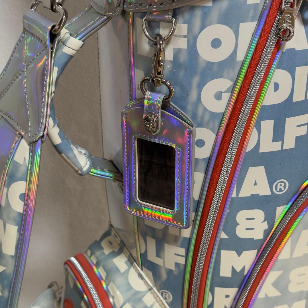 【完売品】マークアンドロナ キャディバッグ 9型 メンズ レディース ホワイト