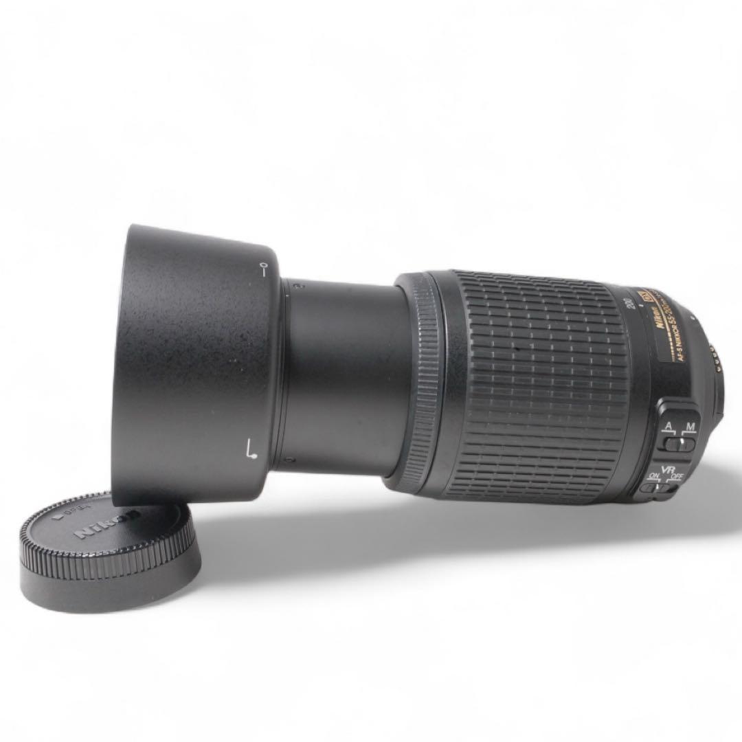 Nikon AF-S 55-200mm VR 手ぶれ補正 望遠ズームレンズ