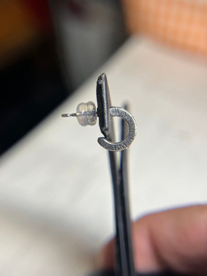 【新品 未使用】プラチナ ダイヤモンド ピアス 片耳