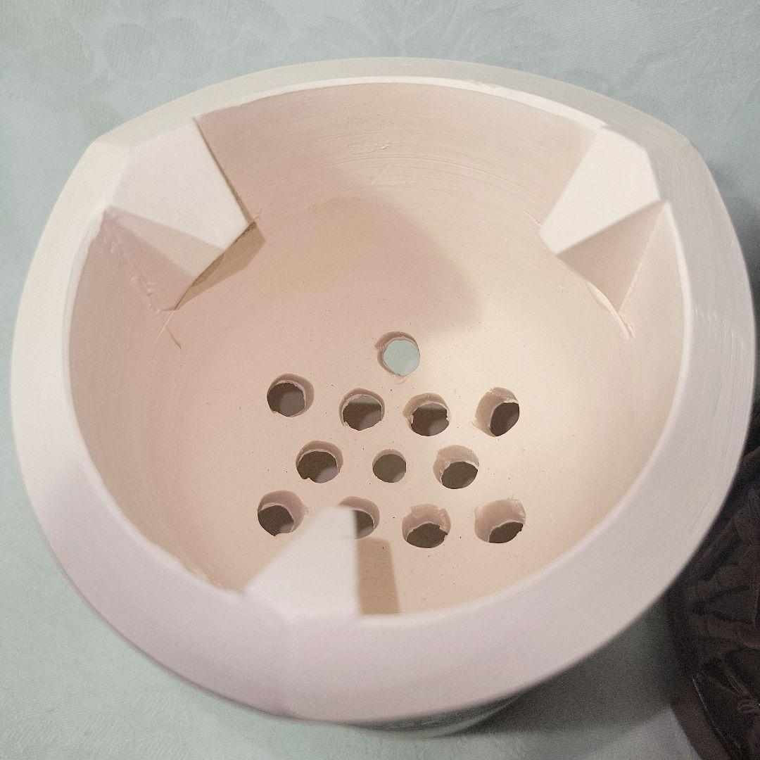 紅木透かし彫り　　凉炉