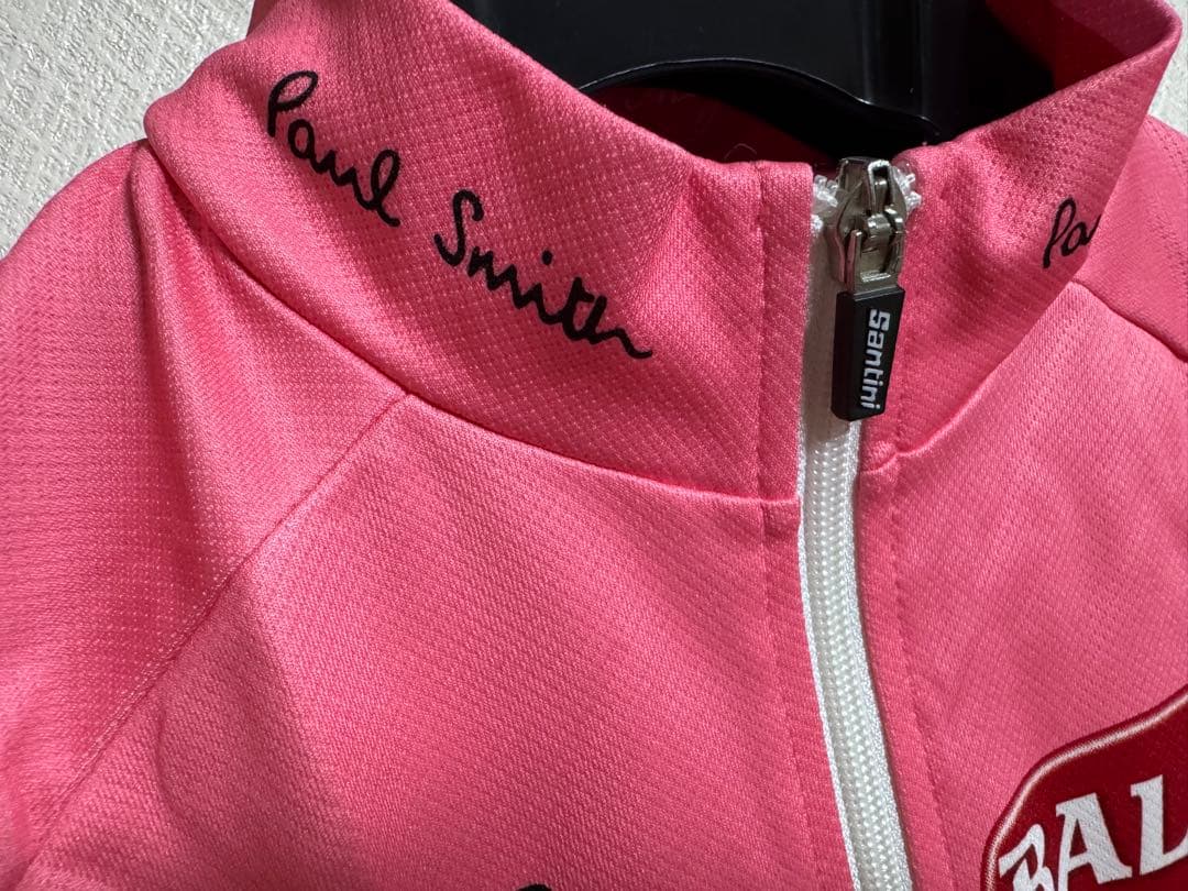 SANTINIサイクルジャージ Paul Smithピンク　長袖
