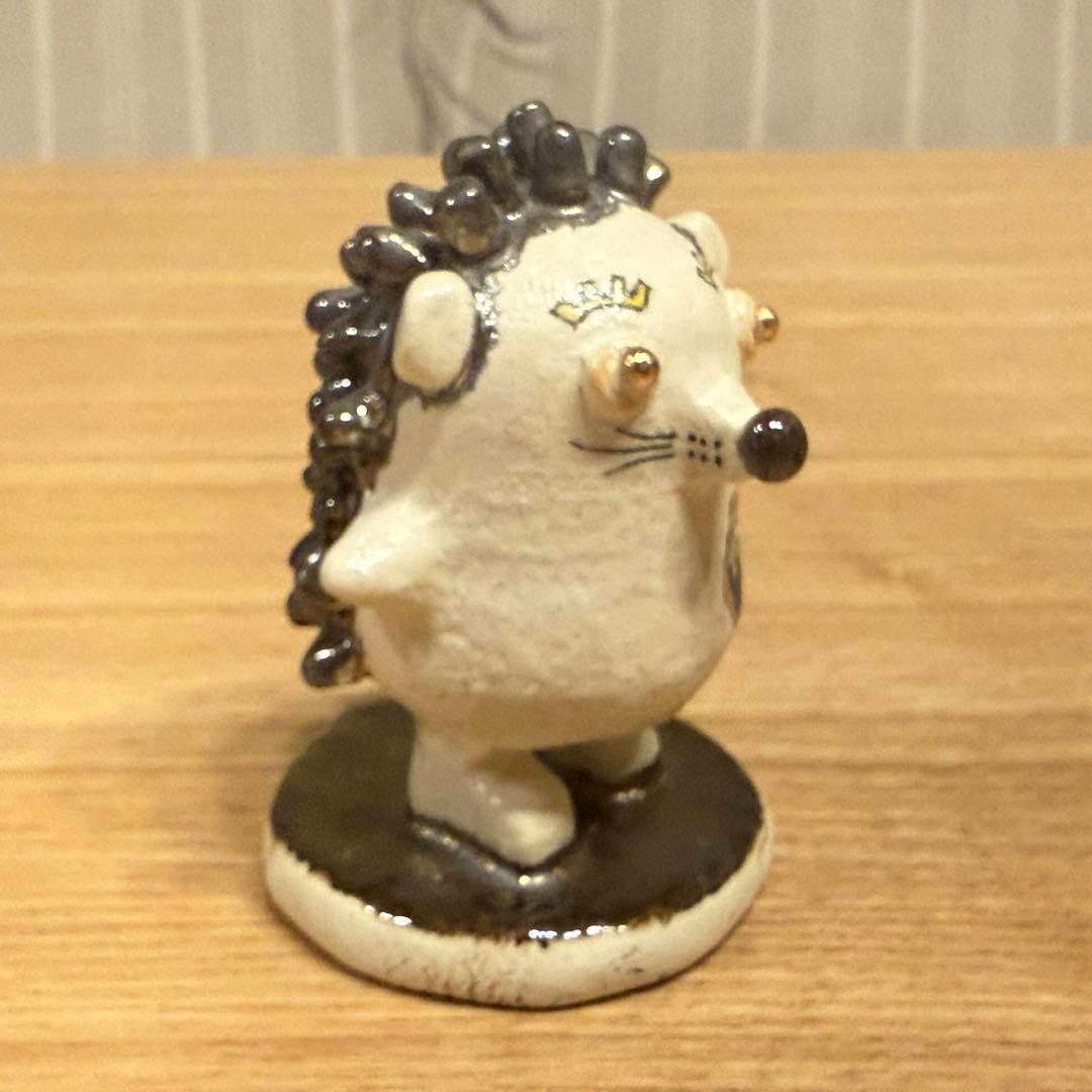 ハリネズミ　置物　中島圭一郎
