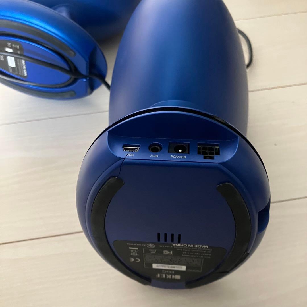 ジャンク品　KEF EGG スピーカー　ワイヤレス　有線