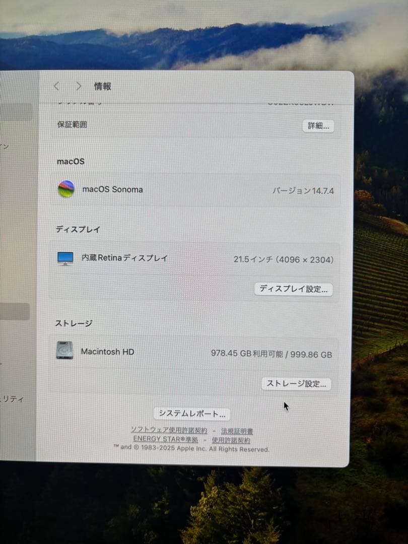 iMac シルバー ワイヤレスキーボード・マウス付き