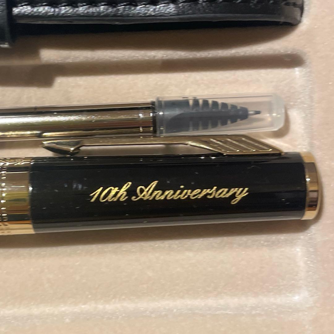 【未使用】PARKER 5TH 万年筆(箱付、ペンケース、替え芯付き)