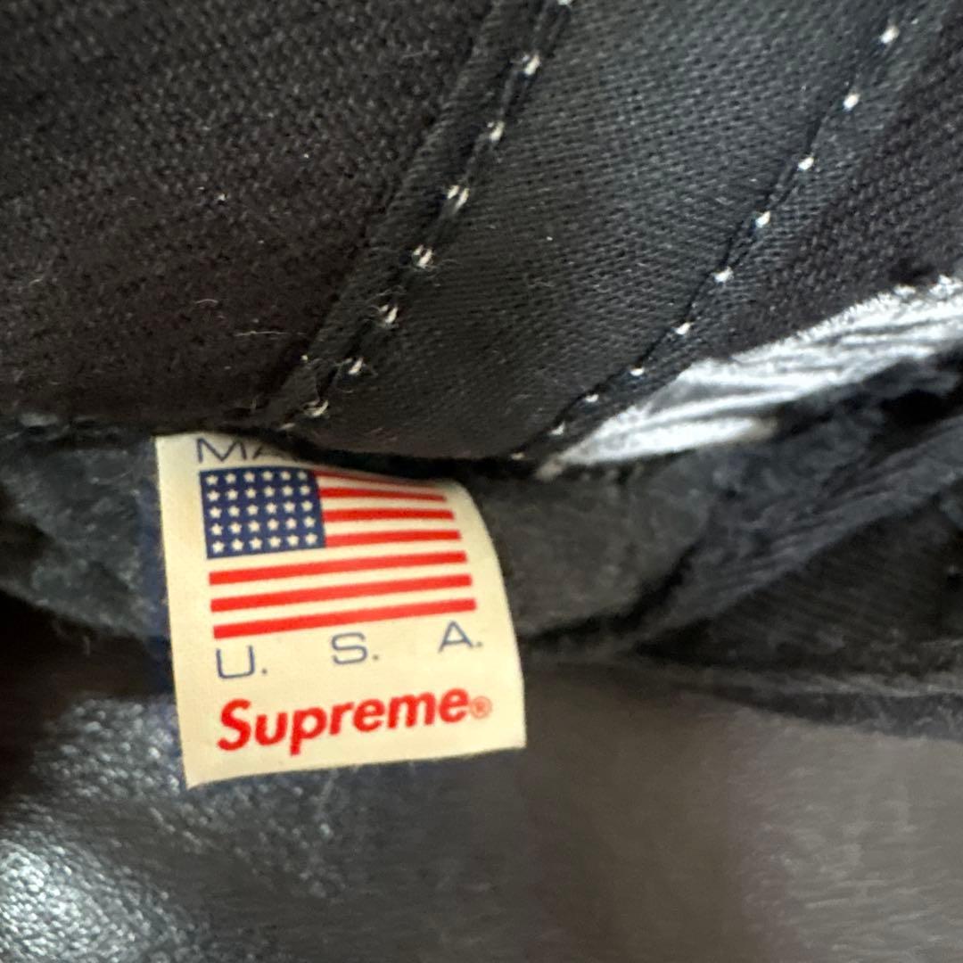 SUPREME シュプリーム クラウン刺繍 ブラックキャップ