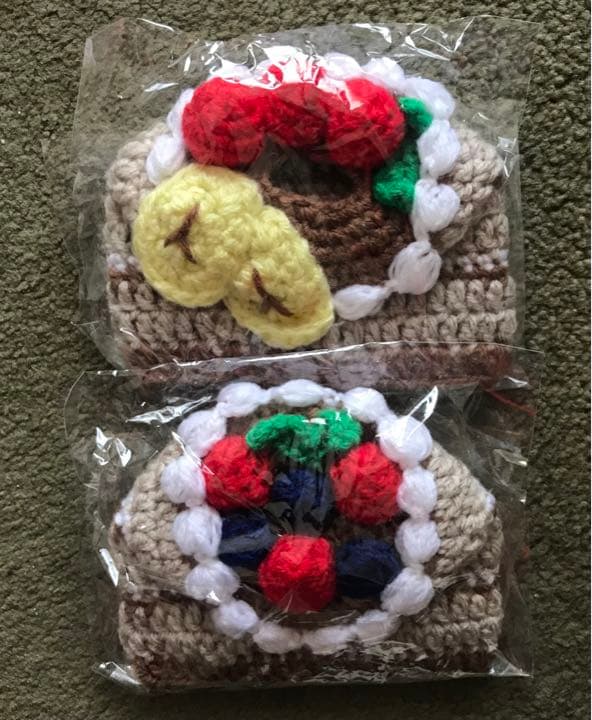 トイレットペーパー　カバー　ティッシュカバー　パンケーキ　フルーツ