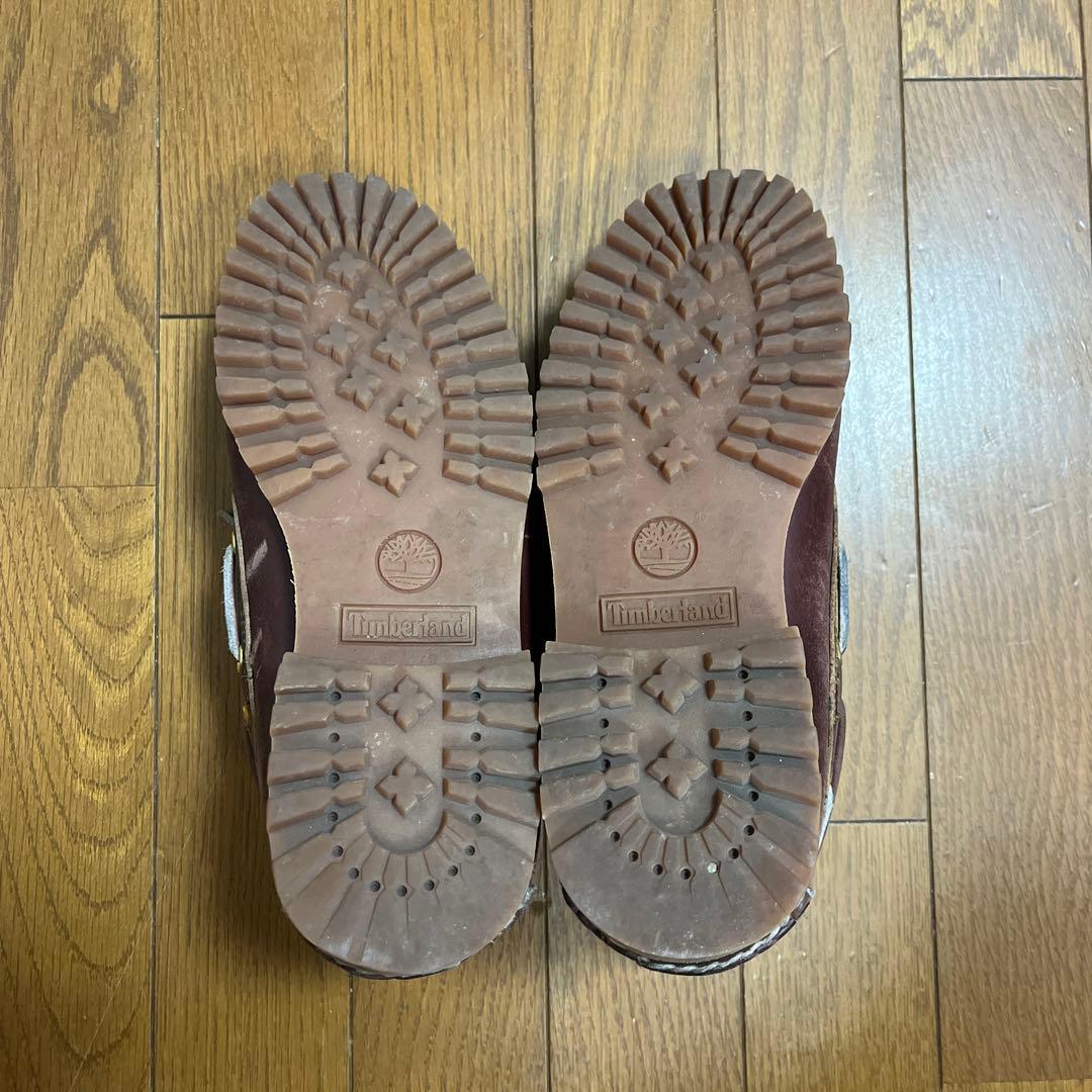 Timberland 3eye バーガンディ