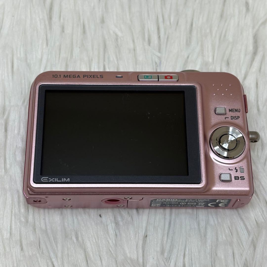 CASIO カメラ　EX-Z1080 充電器　説明書　ピンク コンデジ　可動品