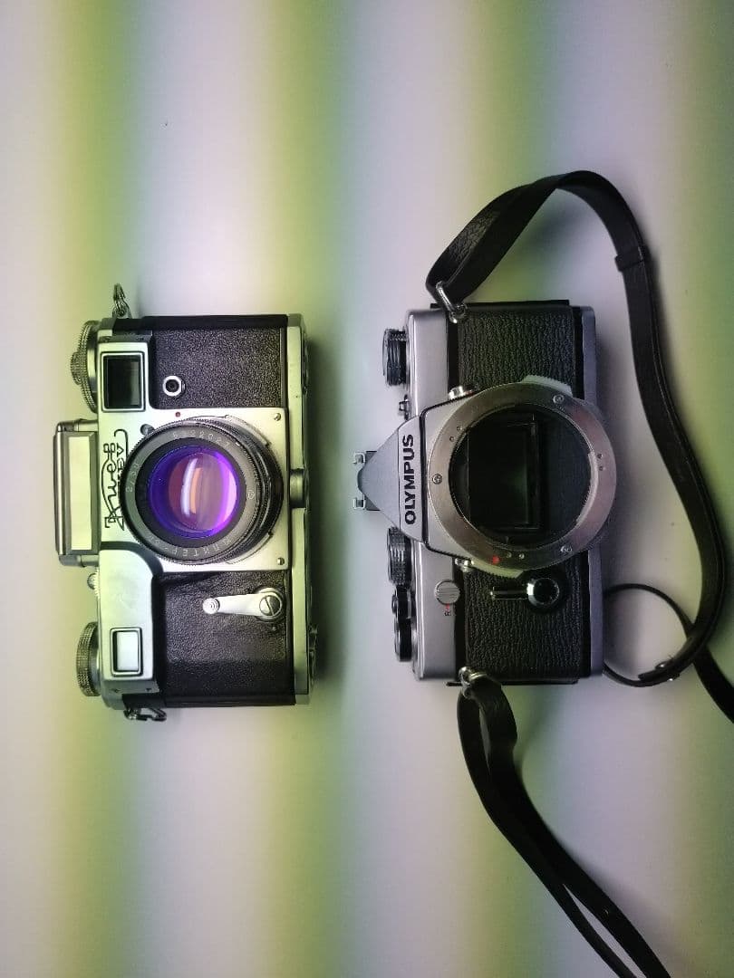 フィルムカメラ　まとめ　オリンパス OM1 PEN キエフ　フジカ　リコー　動作