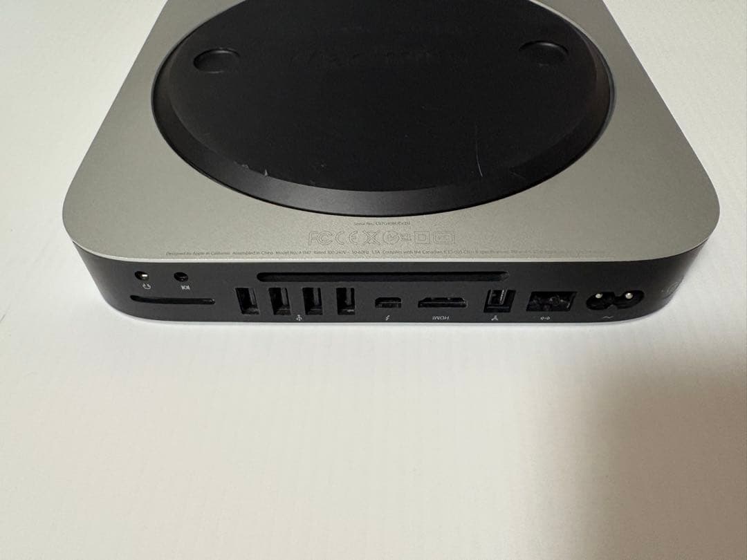 ミニPC Apple Mac mini 2011 intel CPU: i7-2.0Ghz