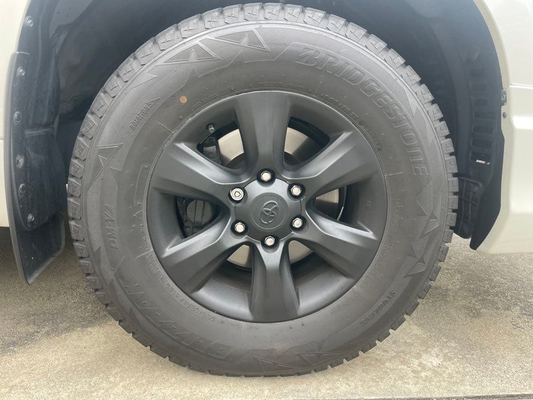 ランドクルーザー プラド 純正17インチ ブリヂストンブリザックDM-V2