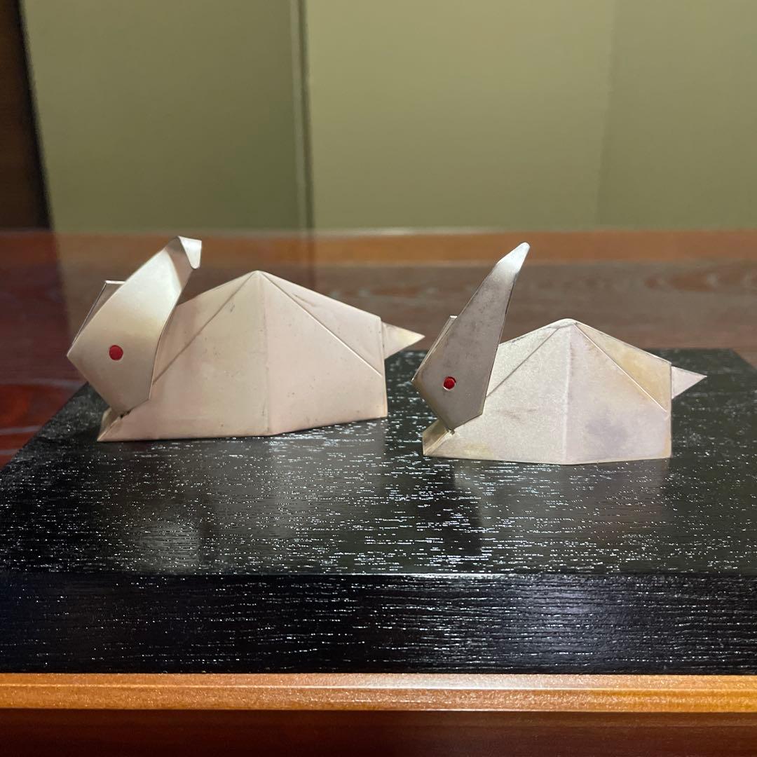 純銀製　うさぎ