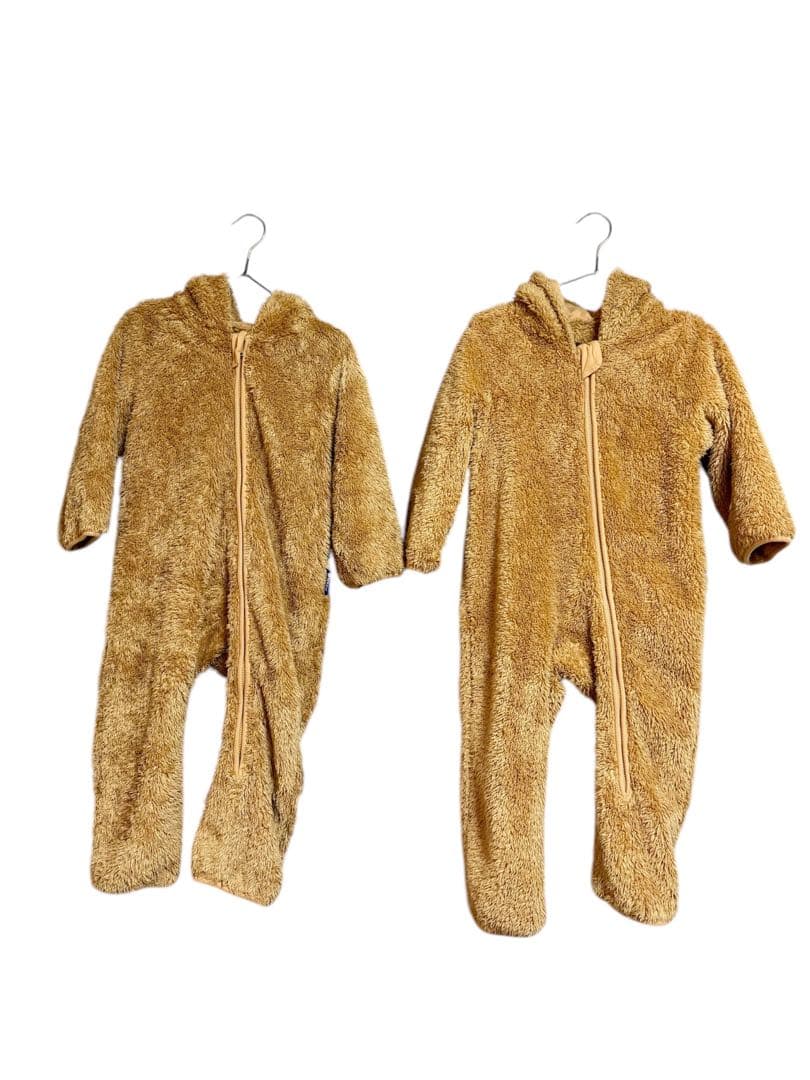 【みんみん】ダッフィー　公式着ぐるみ　ロンパース　2点セット