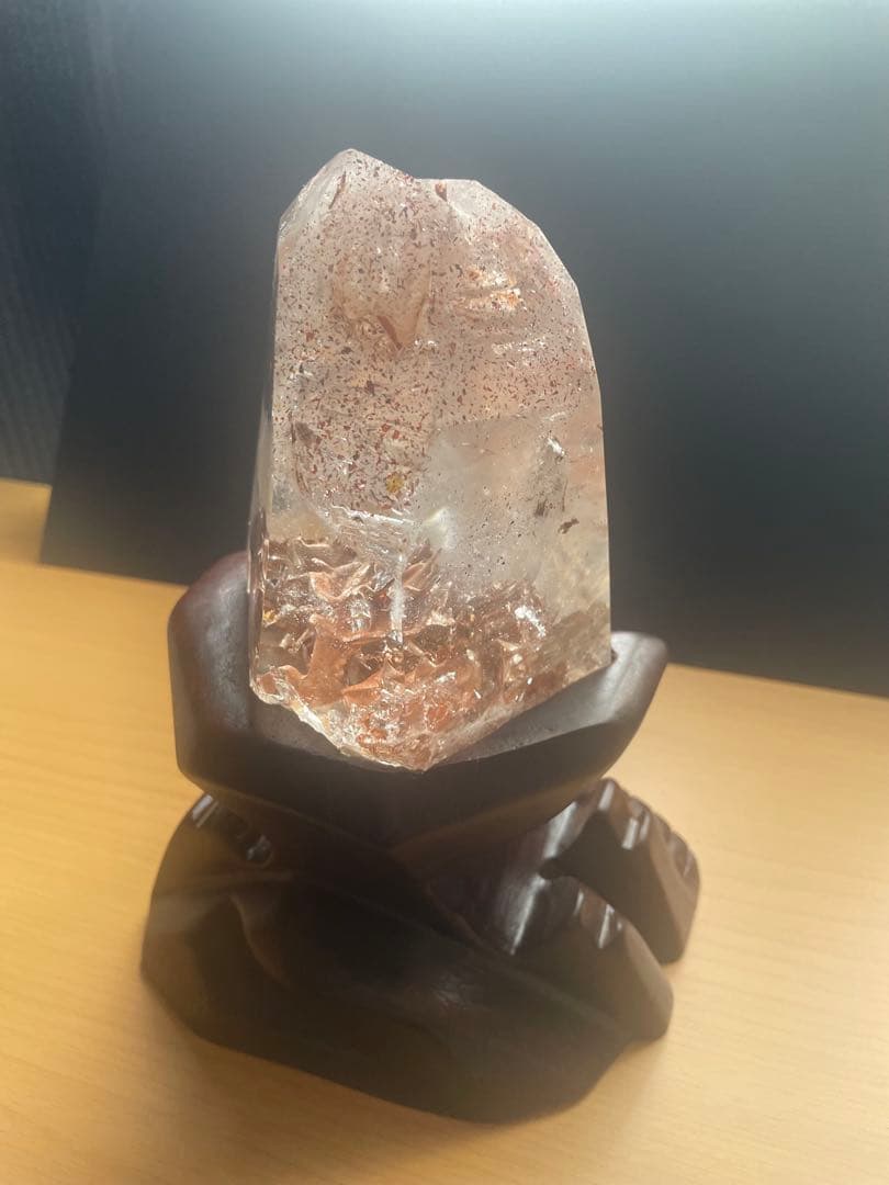 ⭐︎美品　天然石　激安レピドクロサイトイン泥入り水晶