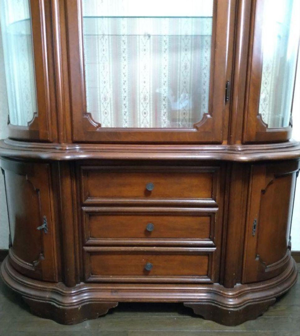 木製キャビネット ブラウン ヨーロッパ　アンティーク　1900年代　高級家具