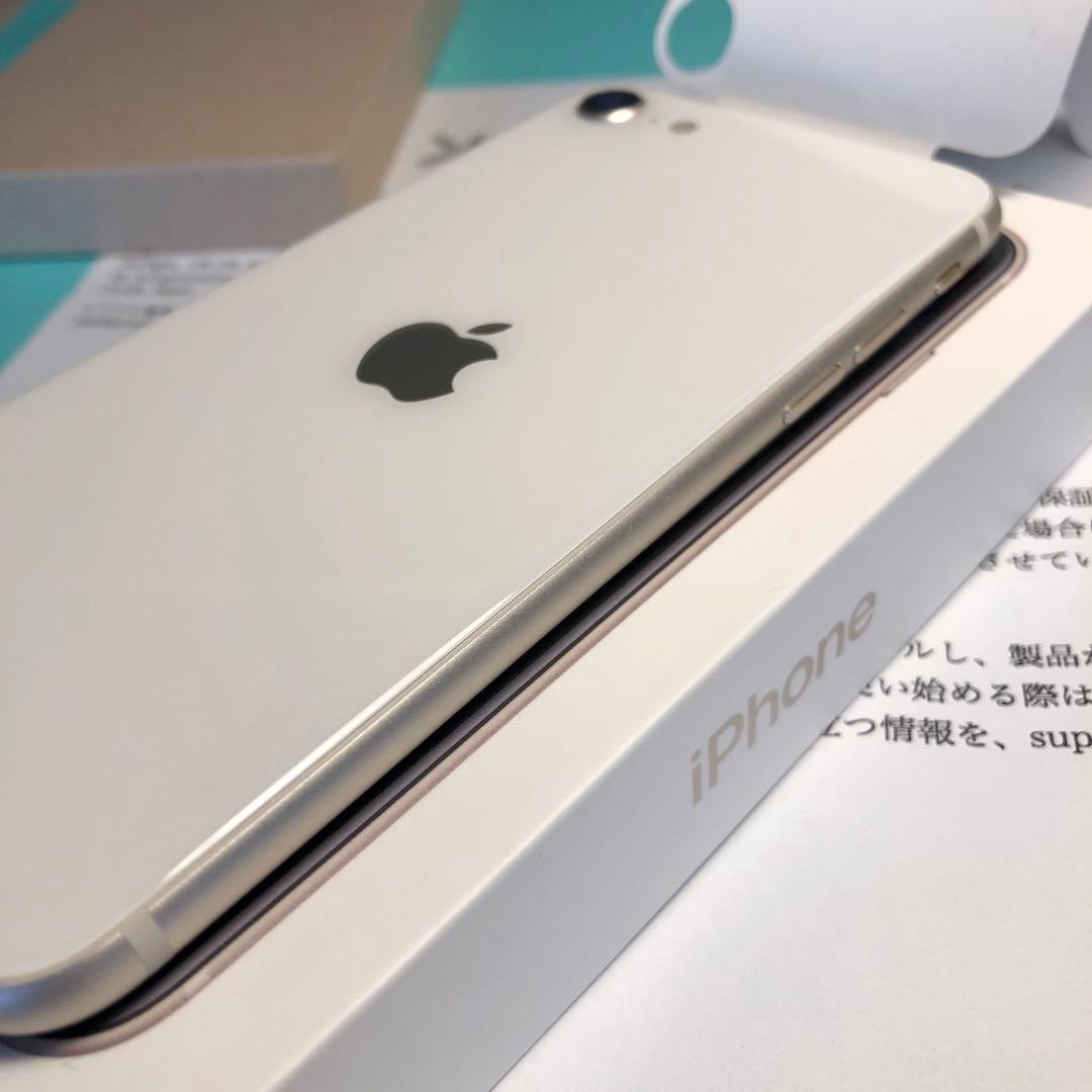 【純正バッテリー残量100%】iPhone SE3 128G スターライト 白