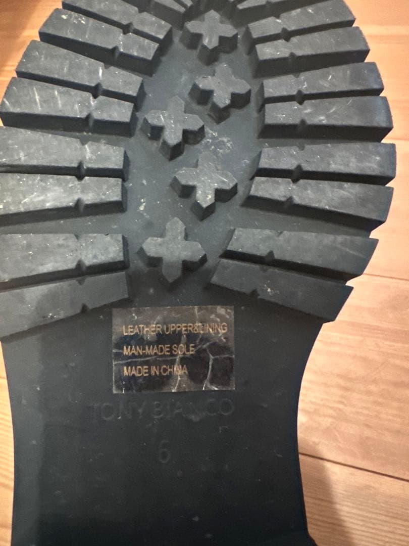 ＊TONY BIANCOトニービアンコ＊ WOLFE サイドゴアブーツ レザー