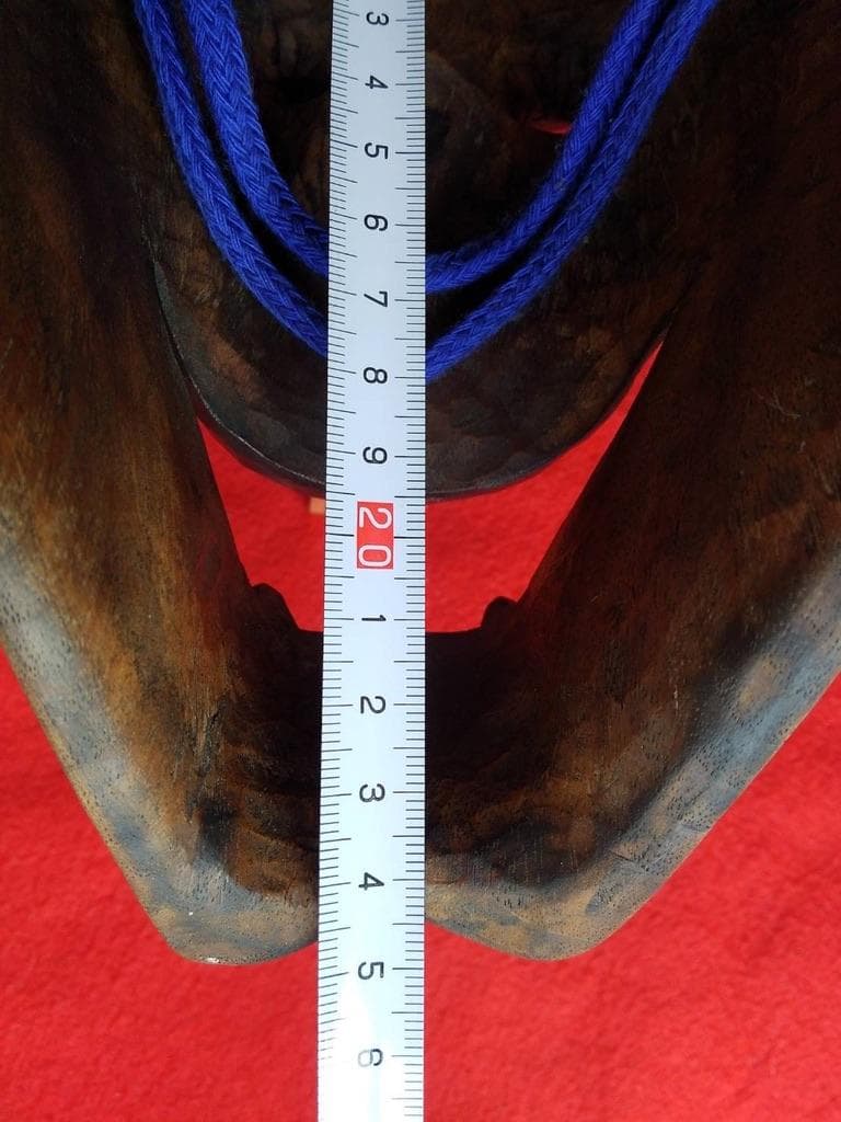 最終お値下げ　鬼面　般若木彫りお面　魔除け　開運