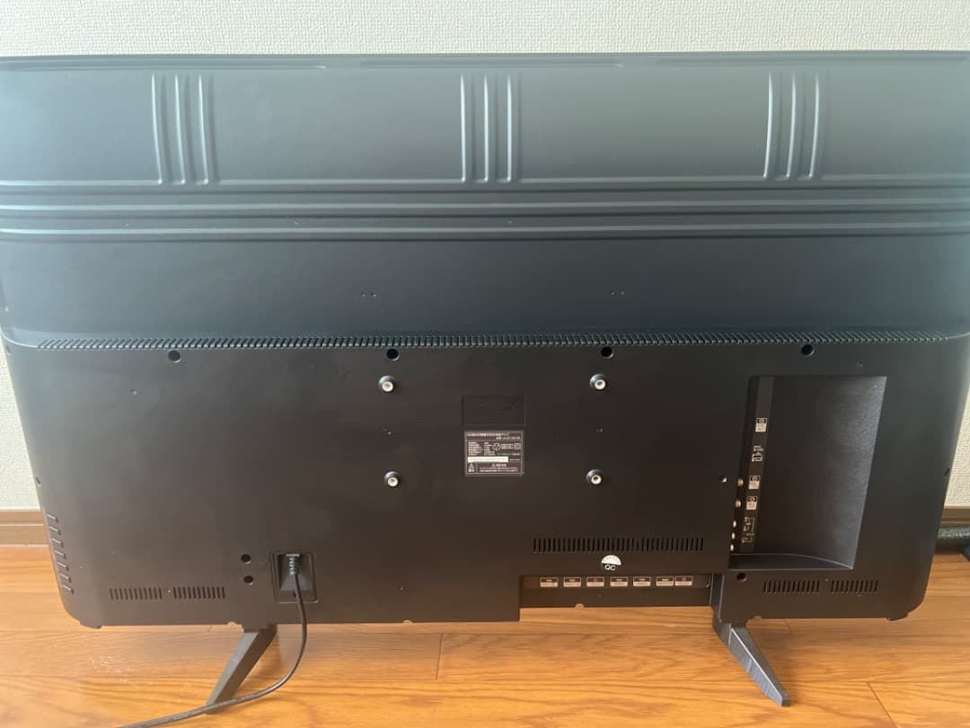 *プ…ボ* 43型 4K HDRテレビ LE-4317AKT-BK