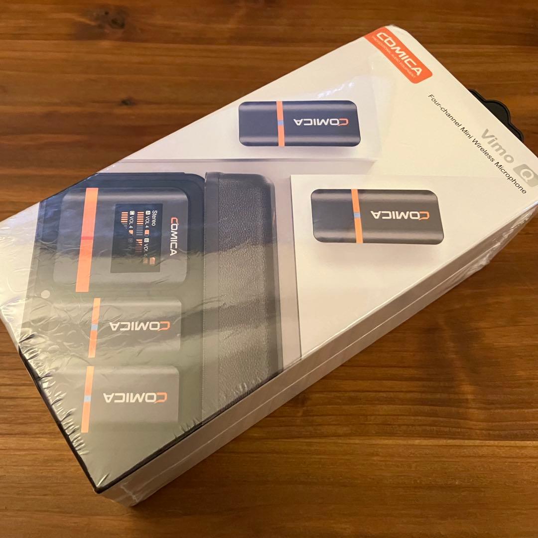 【新品】comica Vimo Q 送信機4台+受信機1台 ワイヤレスマイク④