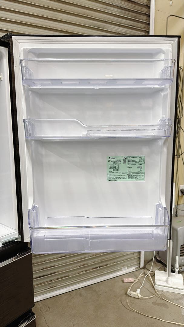 たのメル便 三菱 3ドア冷蔵庫 2018年製 0424あわ2 M