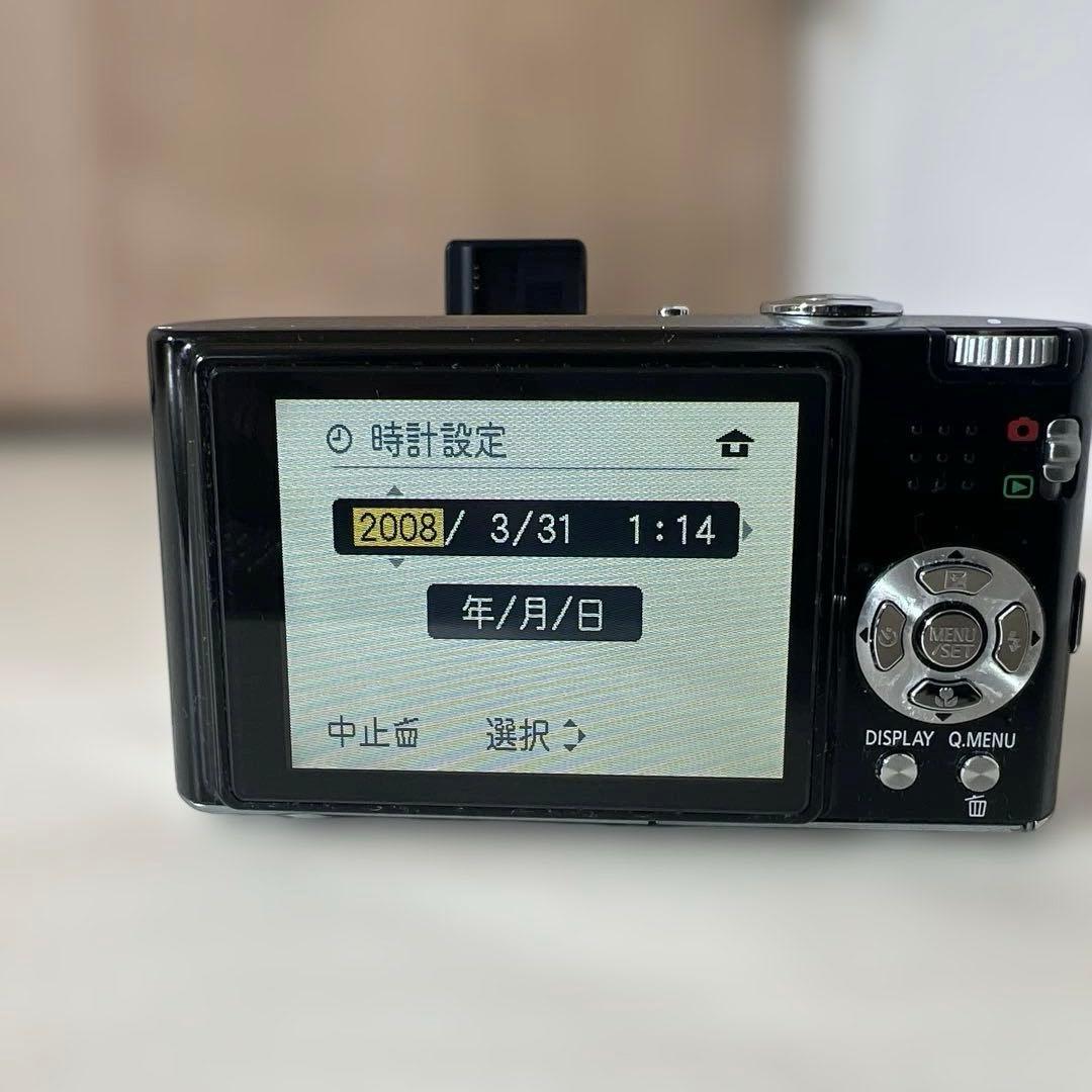 Panasonic LUMIX DMC-FX35デジカメ 黒 ケース 充電器付き