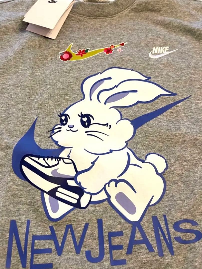 韓国限定　NIKE カスタム　スゥエット　ナイキ　ニュージーンズ　トレーナー