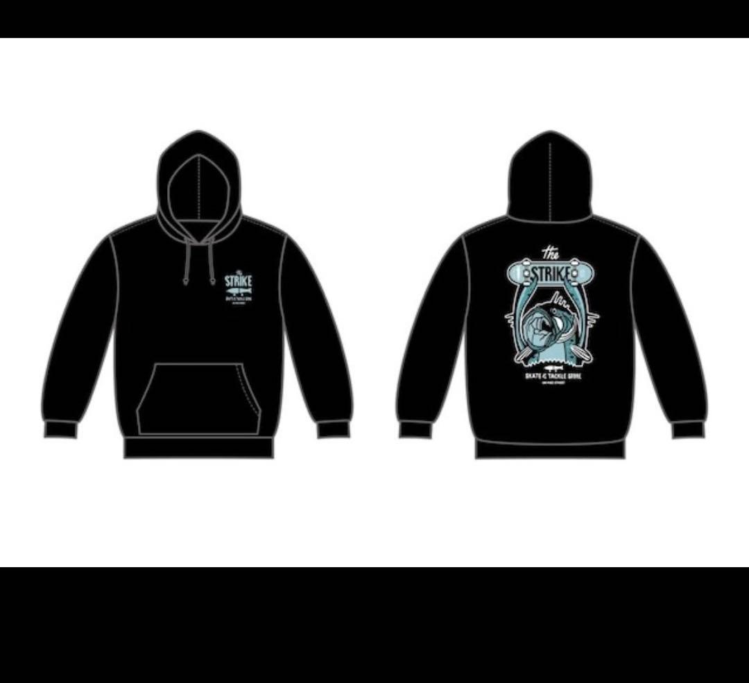 KLASH9 Low Kokanee Red &HOODIE 黒M パーカー