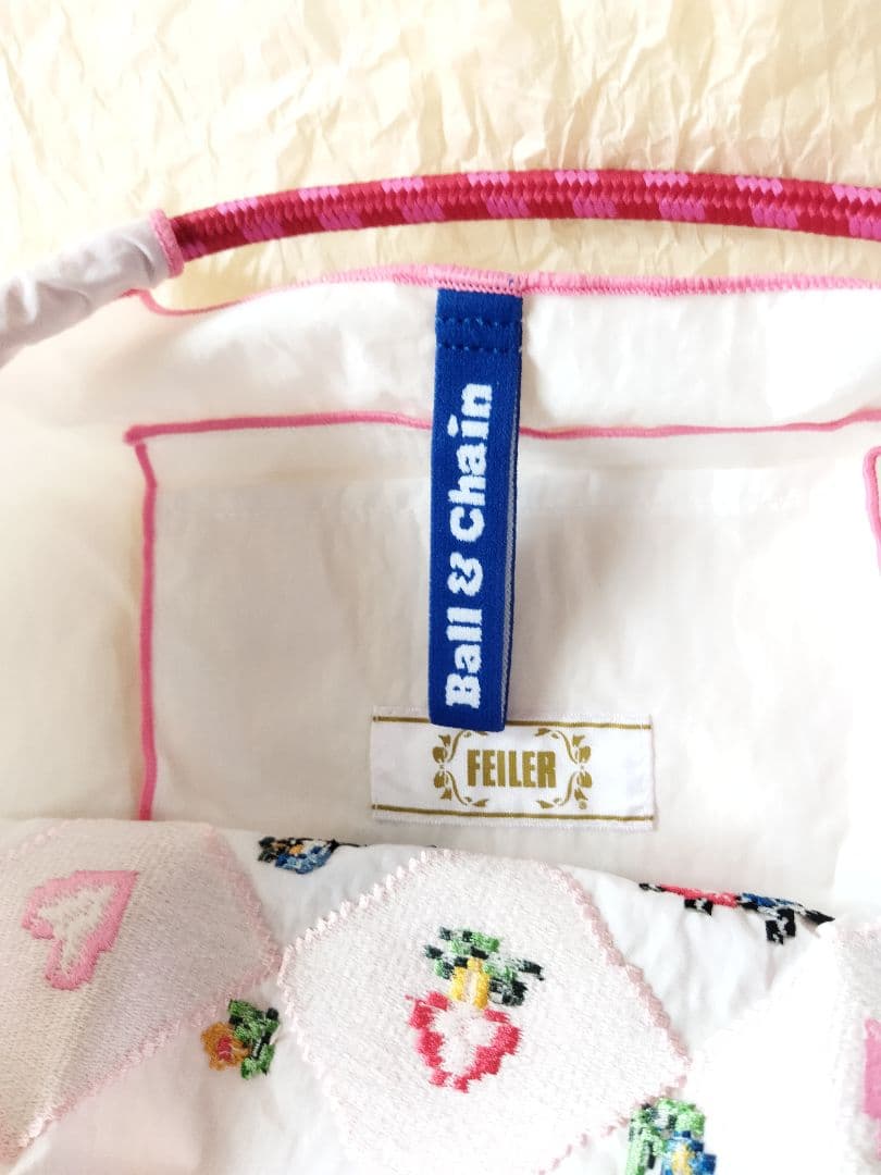 【正規品】【タグ付き新品未使用】ボールアンドチェーン　フェイラーコラボ　Mサイズ