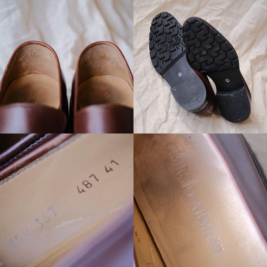 GIORGIOARMANIジョルジオアルマーニヴァンプローファー41