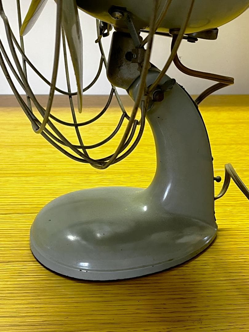 昭和レトロ家電　MITSUBISHI 三菱　卓上扇風機　完動品