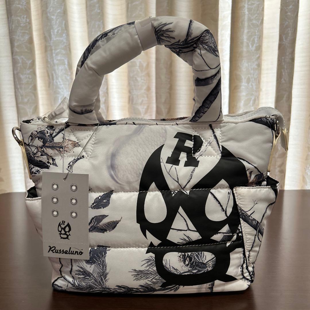 RUSSELUNO 2WAYトートバッグ（白）　新品