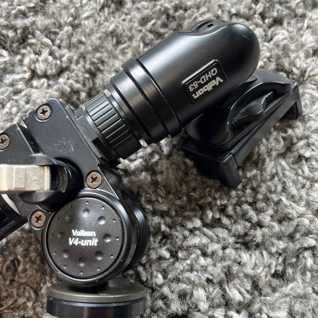 【ほぼ未使用】velbon 三脚セット＆一脚