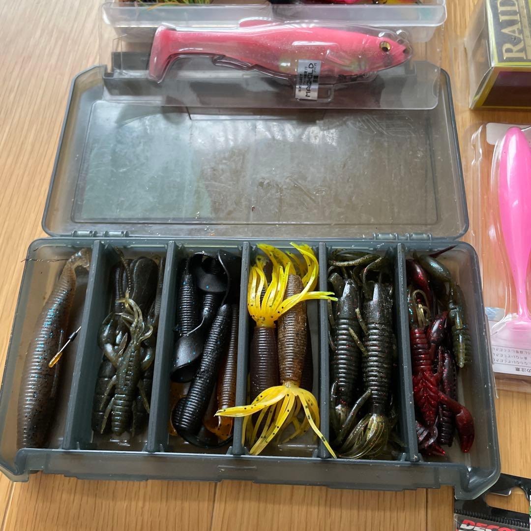 まとめ売りバスルアー フロッグ ワーム フックシンカー類