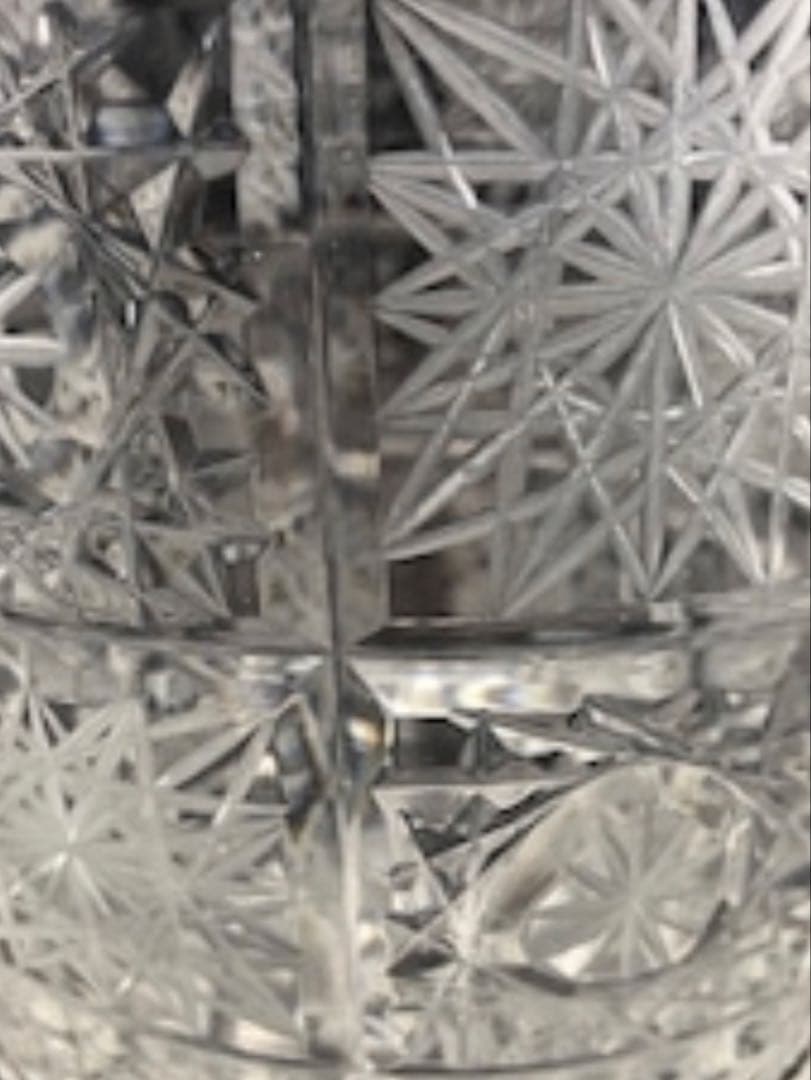 最高級・ボヘミアンガラスの花瓶