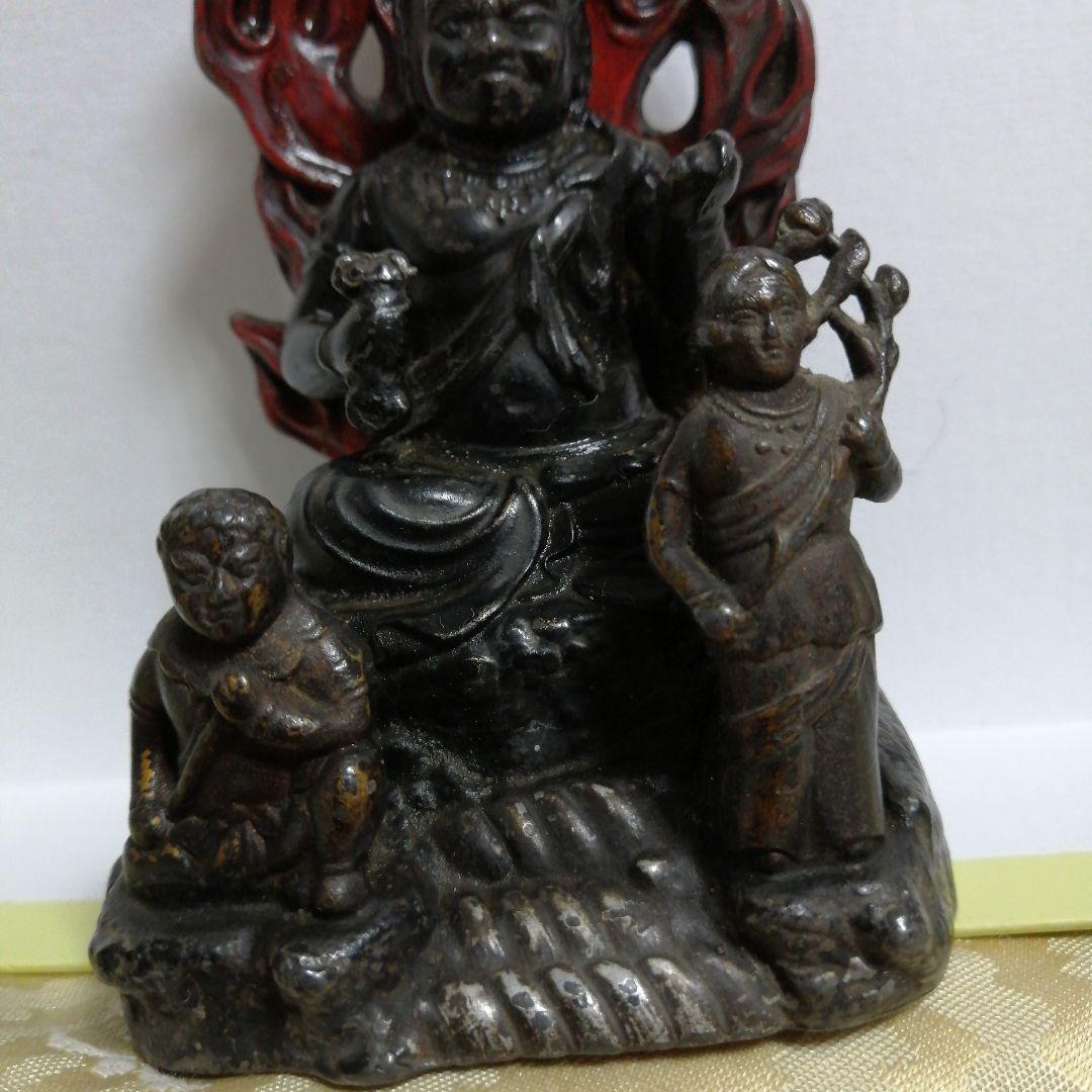 仏像　成田不動尊　開運厄除け　大護摩修行　骨董　アンティーク　像