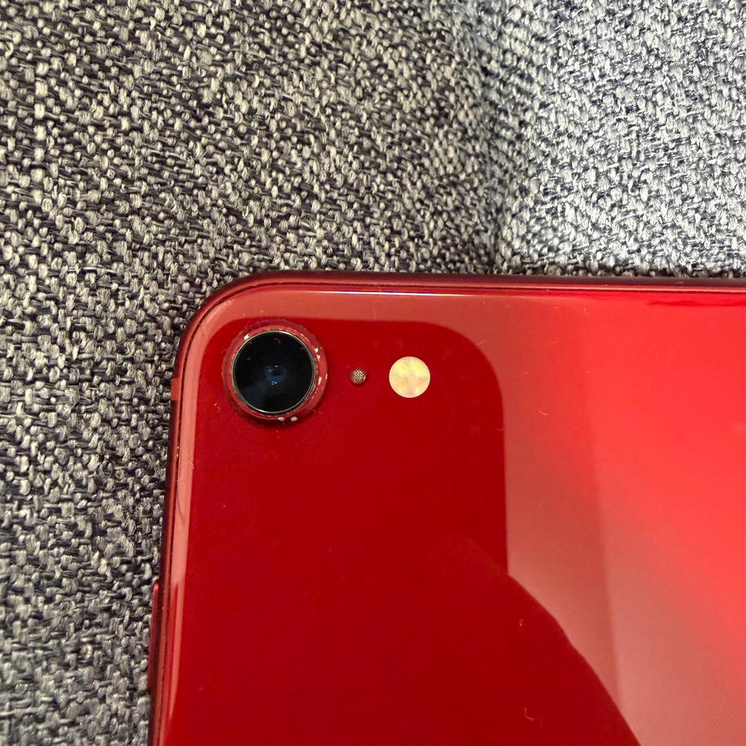 【esimのみ】iPhoneSE 3 赤 128GB【やや難あり】