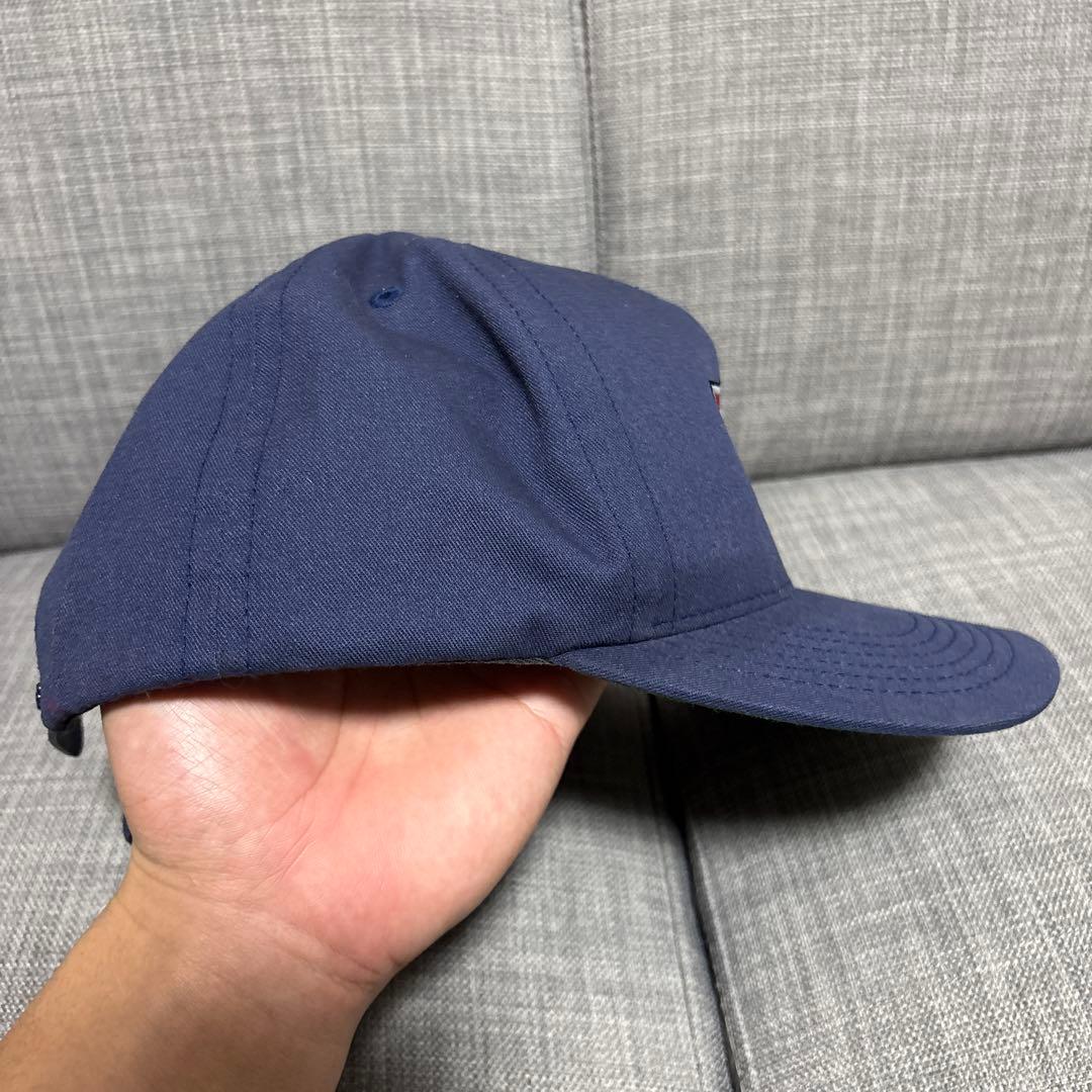 SUPREME ネイビーキャップ　古着キャップ