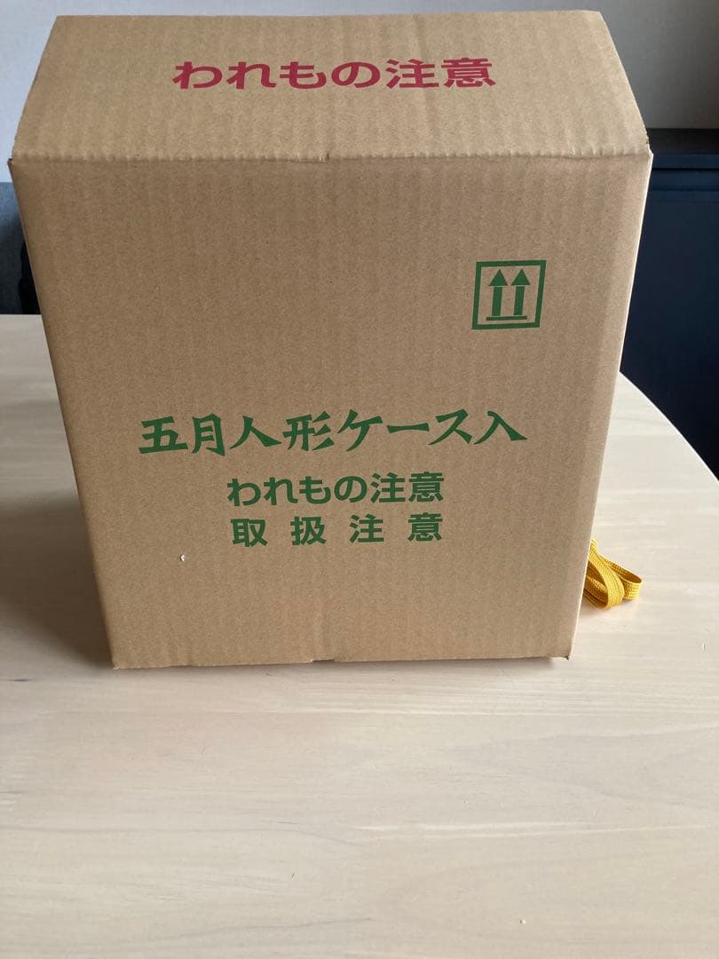 五月人形アクリルケース入り