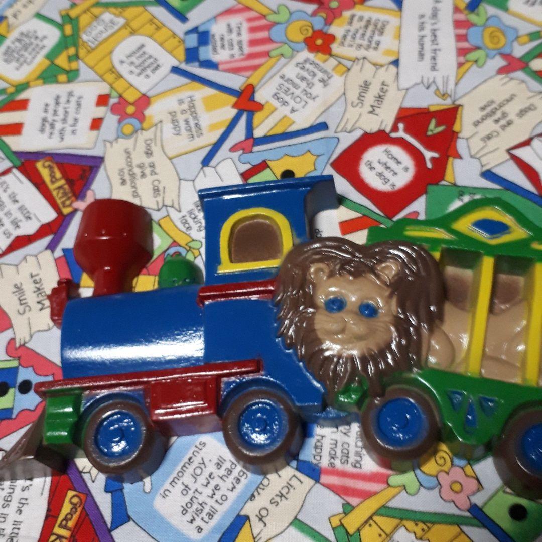 USA　ヴィンテージ　 バーウッド 　アニマルサーカストレイン 　ウォールデコ