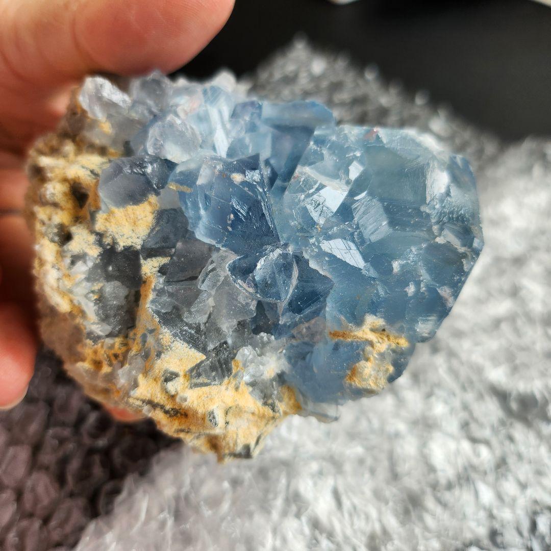 【一点物】セレスタイト 原石 ⑦✩.*˚天然石×インテリア