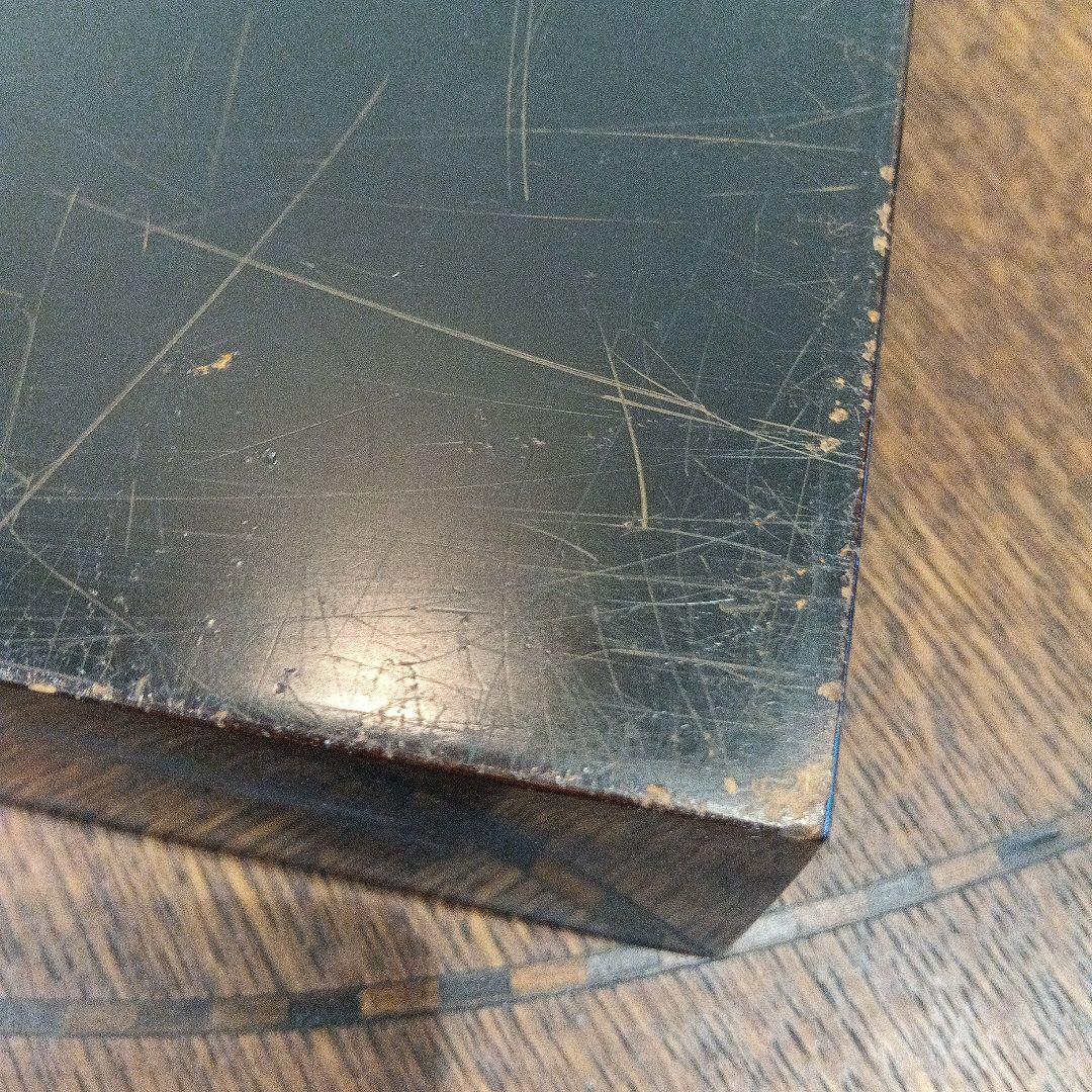 漆塗り 文箱 草花模様　螺鈿　硯箱　ヴィンテージ
