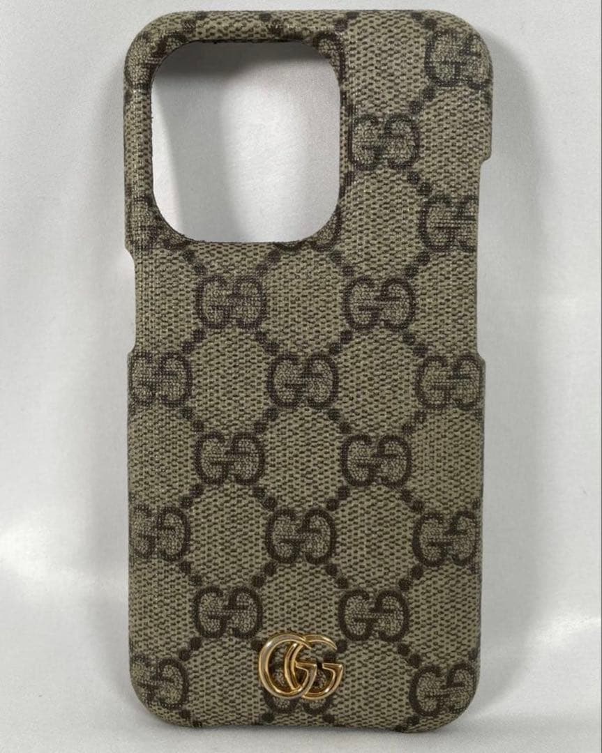 即購入⭕️ GUCCI GGパターン iPhone 15pro ケース 付属品あり